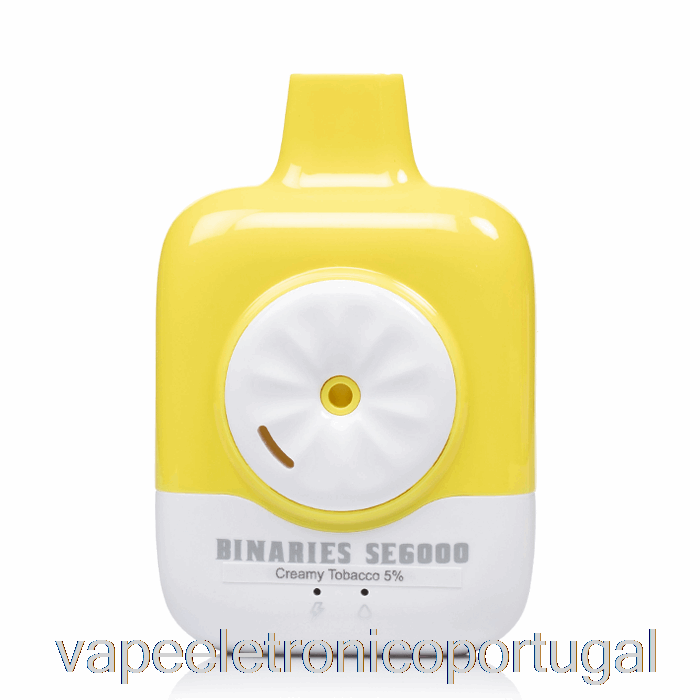 Vape Eletrônico Horizonte Binários Se6000 Tabaco Cremoso Descartável